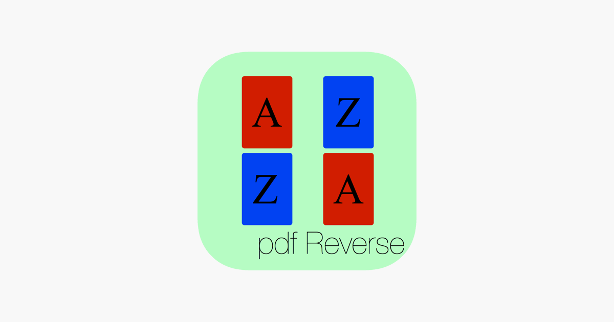 pdf Reverse